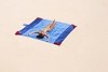 Картинка пляжное покрывало Ticket to the Moon Beach Blanket Aqua/Orange - 6