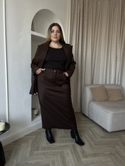 Юбка костюмная