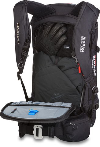 Картинка рюкзак горнолыжный Dakine poacher ras 26l Black - 7