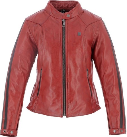 Helstons Victoria Leather Rag Black Jacket L | 2022031NO_L Купить Мотокуртка Кожаная Helstons Victoria Cuir Rag ⁄ Женская