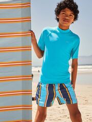 Рашгард для мальчика Next E65-685, Ярко-голубой