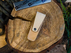 Кожаный чехол Gent бежевый