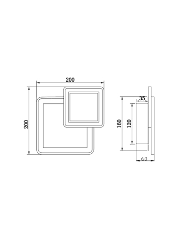 Настенный светодиодный светильник Freya Siala 02 FR10027WL-L13W