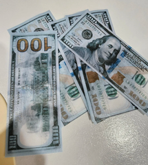 Вафельные Деньги для Торта Оптом 300 шт, 14*6 см, двухсторонние (тонкая вафельная бумага)