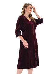 4074 Халат на молнии