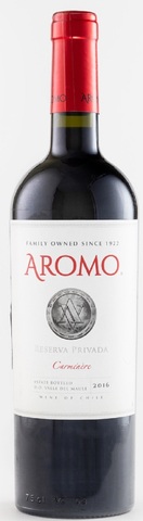 Вино Аромо Резерва Привада Карменер ДО Долина Мауле сухое красное выдержанное сортовое 0,75л.(4011)