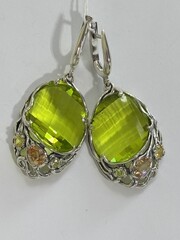 Севилья (серьги из серебра)