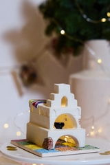 Керамический подсвечник 