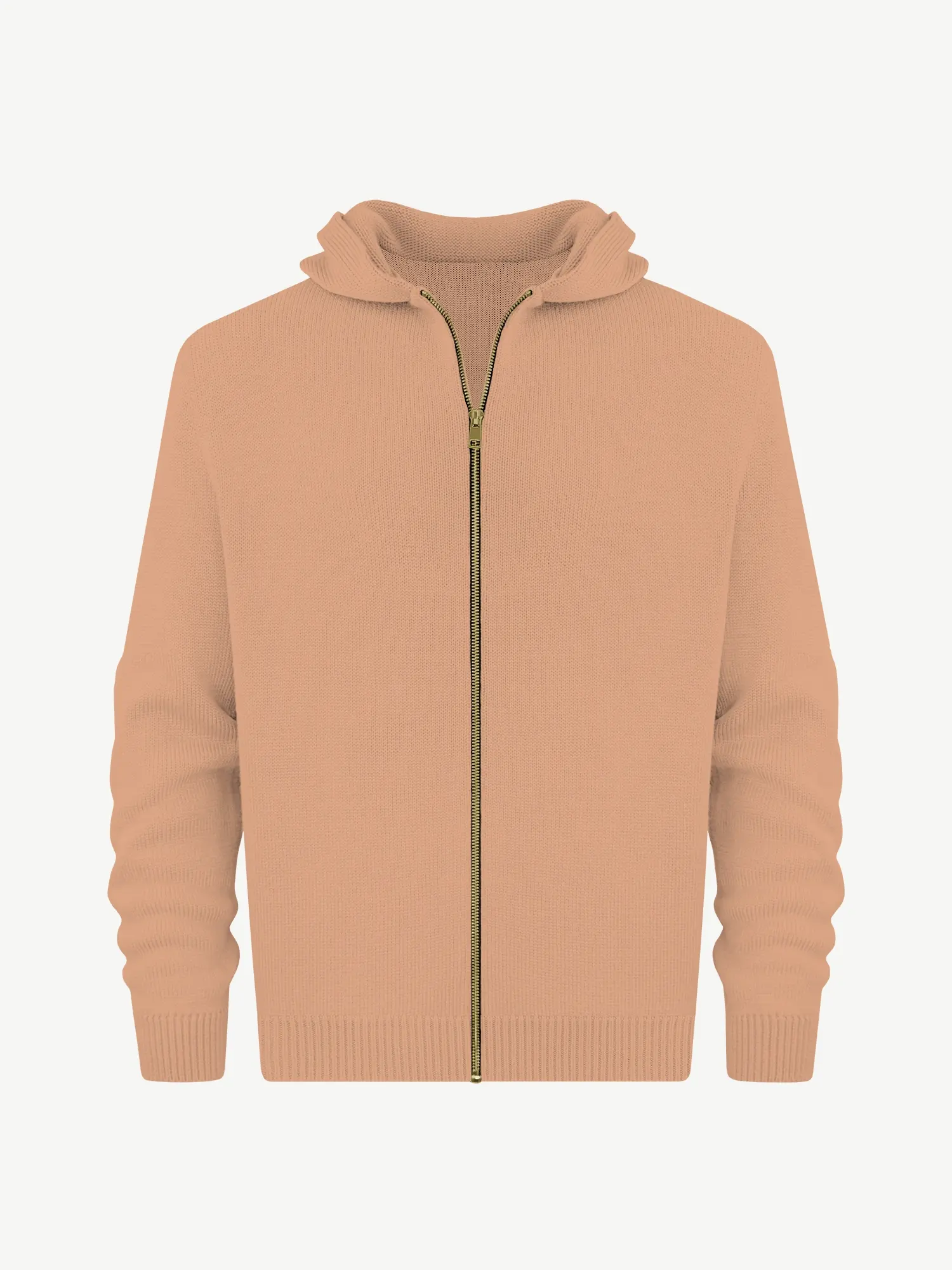 Толстовка на замке из шелка