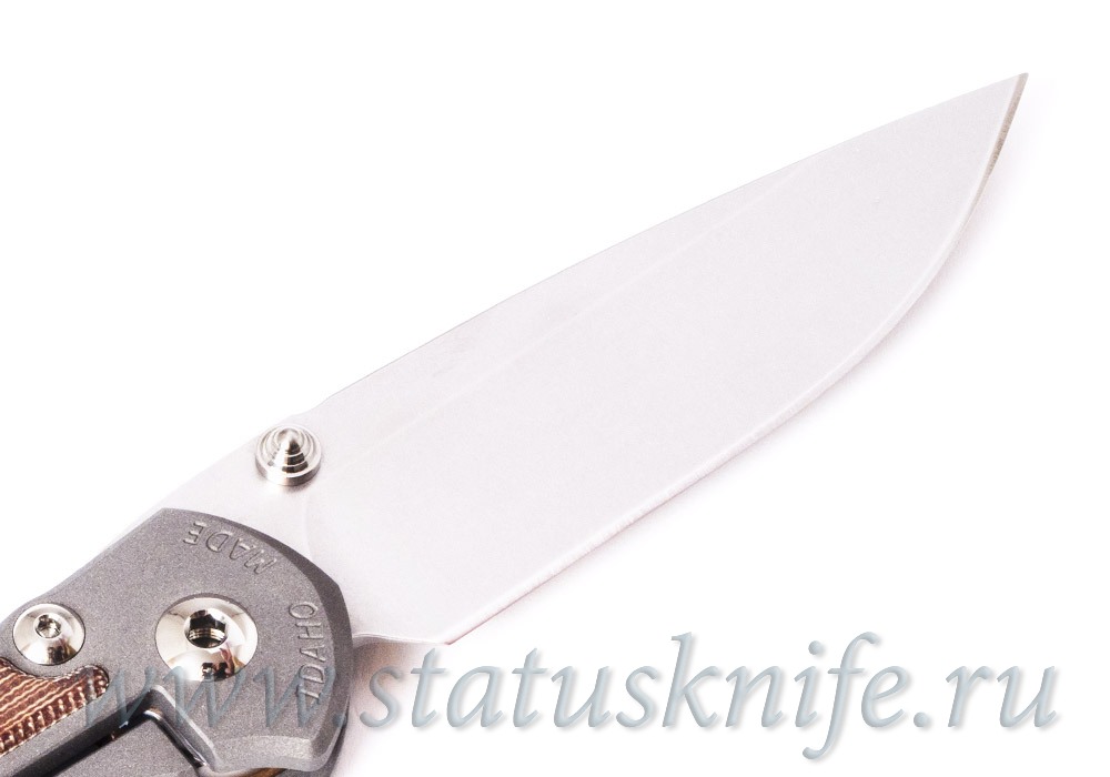 Нож Chris Reeve Large Inkosi Natural Canvas Micarta MagnaCut 1014