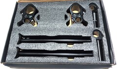 Клипоны для мотоцикла 37 мм черные