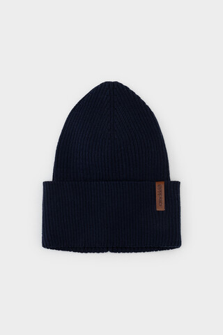 шапка  для мальчика  КВ 20425/темный черный