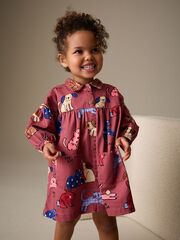 Платье для девочки Next H20-726, Кирпичный