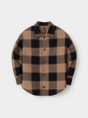 рубашка  для мальчика  КР 302538/коричневый 1038 Н015 к584