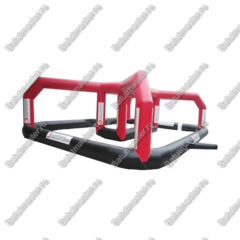 Надувная трасса "Квадратная", 6*6*2 м