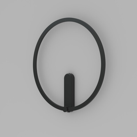 Настенный светодиодный светильник Denkirs Round DK5035-BK