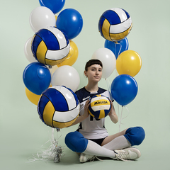 Г 18''/46 см, Круг, Волейбольный мяч, 1 шт.