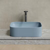 Ceramica Nova Element CN6052MHL Умывальник чаша накладная прямоугольная, 50.5x38, цвет: серо-голубой матовый