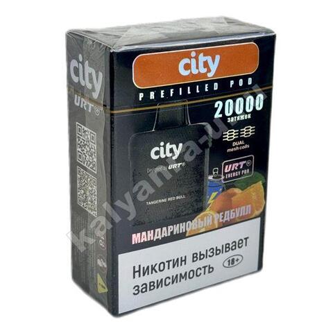 Картридж City Energy Pro URT - Мандариновый Ред Булл 20000 затяжек