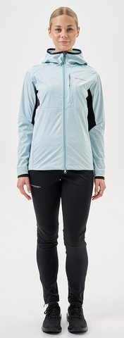 Лыжный костюм с капюшоном Nordski PRO TOUR HOOD Aqua/Black W женский