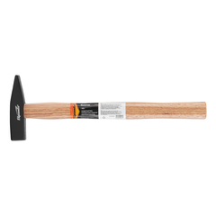 102065 Молоток слесарный, квадратный боек, деревянная рукоятка // 300г // Sparta //