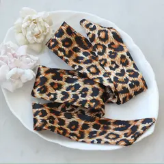 Твилли (шарф) леопардовый, 85*4 см, ПТ006