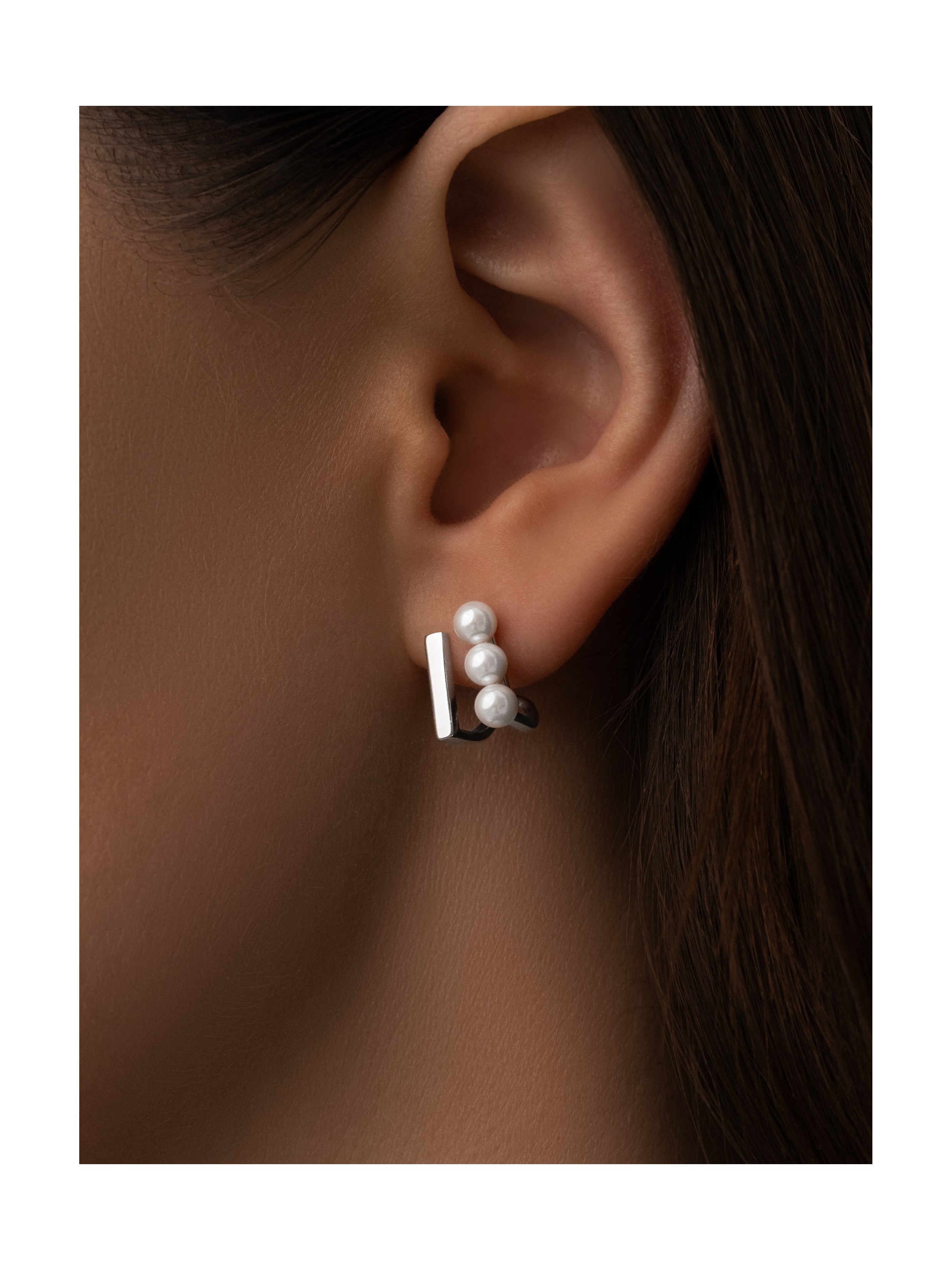 Серьги Облака над морем