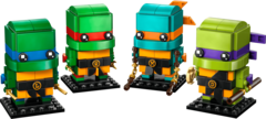 Конструктор LEGO BrickHeadz 40878 Teenage Mutant Ninja Turtles Figures