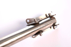 Стойки с фланцами к транцевым колесам быстросъемным для лодок с НДНД (нержавейка)