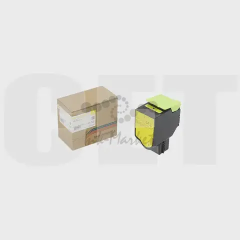 Тонер-картридж (CPT) MX-C35TY для SHARP MX-C357F/C407P (CET) Yellow, 87,7г, 6000 стр., CET141729