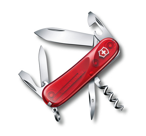 Нож складной Victorinox Evolution 10, 85 mm, Red (2.3803.ET)