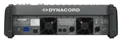 Dynacord POWERMATE 1000-3 микшерный пульт со встроенным усилителем, 6 Mic/LIne + 4 Stereo, FX-процессор, 2 x 1000 Вт @ 4 Ом