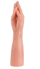 Стимулятор в форме руки HORNY HAND PALM - 33 см. - 