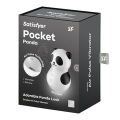 Вакуумный клиторальный массажер Pocket Panda - 