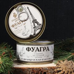 Паштет из гусиной печени фуагра 