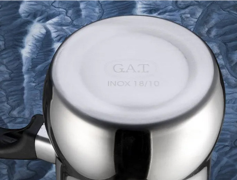 Кофеварка (турка) G.A.T. 117006S 650ml индукция, нерж сталь/пластик