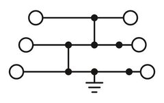 UT 2,5-3PE-Заземляющая клемма