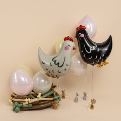 К Фигура, Курица, Черная, 30''/76 см, 1 шт.