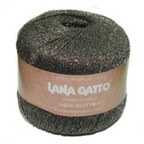 Пряжа Lana Gatto New Glitter 8588 свинец