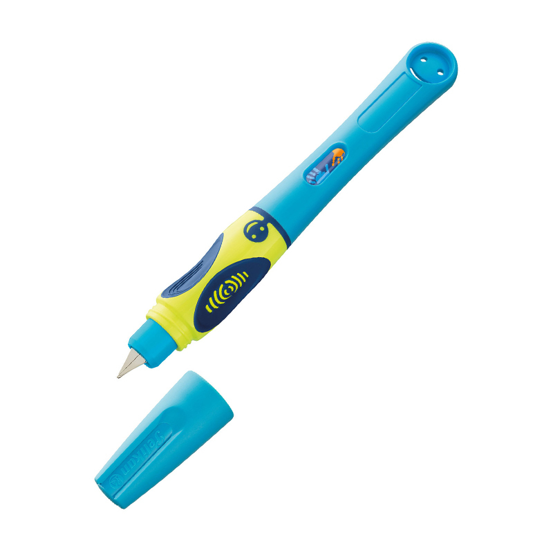 Ручка перьевая Pelikan School Griffix (PL809191) NeonFreshBlue L для левшей блистер