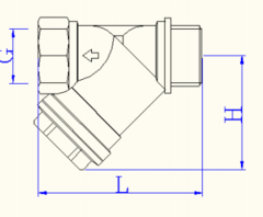 Valtec фильтр сетчатый 1/2