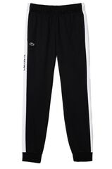 Теннисные брюки Lacoste Ripstop Tennis Sweatpants - black/white