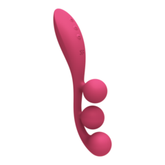 Мультифункциональный вибратор для тройной стимуляции Satisfyer Tri Ball 1 красный