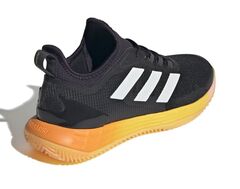 Женские теннисные кроссовки Adidas Adizero Ubersonic 4.1 W Clay - black/orange/yellow