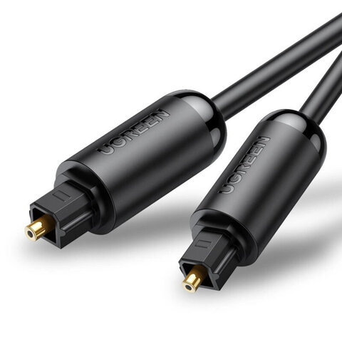 Кабель UGREEN AV122 (70890) Toslink Optical Male To Male Audio Cable 1м черный