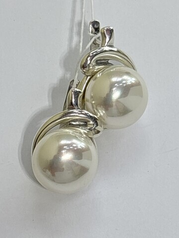 Виола (серьги из серебра)