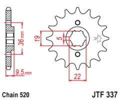 Звезда JT JTF337