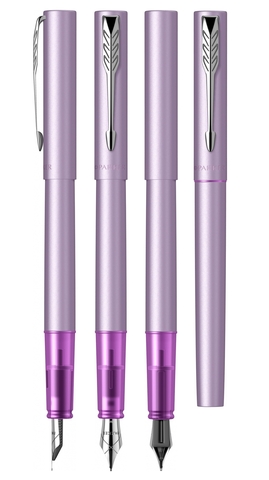 Ручка перьевая Parker Vector XL F21, Matte Lilac CT, F (2159763)