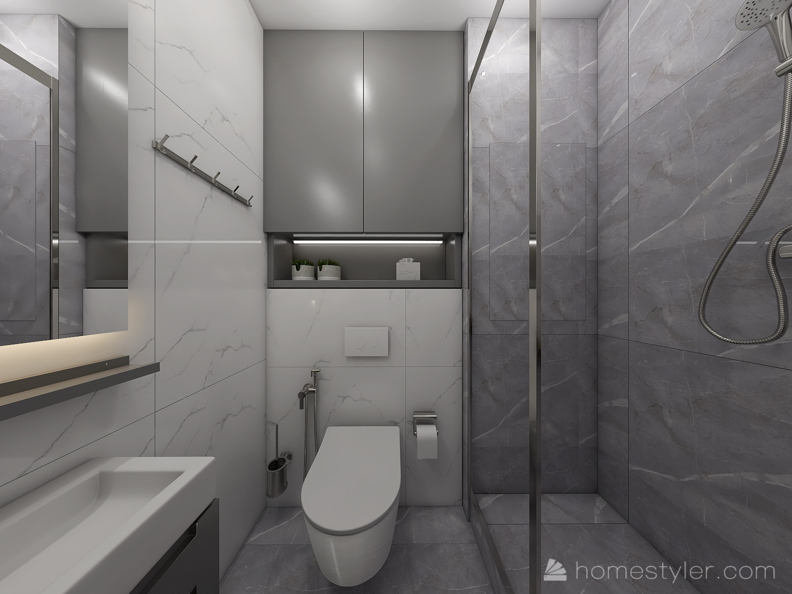 Дизайн ванной 2 на 2 метра: советы по оформлению интерьера +75 фото