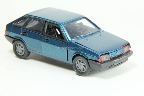 VAZ-2109 Lada Samara hatchback 5-doors (blue) Agat Mossar Tantal 1:43